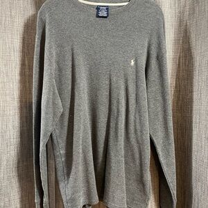 Polo Ralph Lauren Gray Knit Top